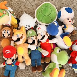 Mario Plushies Bundle! 