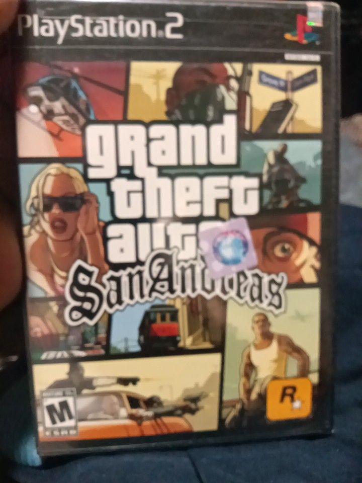 SONY PLAYSTAION 2 FACTORY SEALED GTA SAN ANDREAS