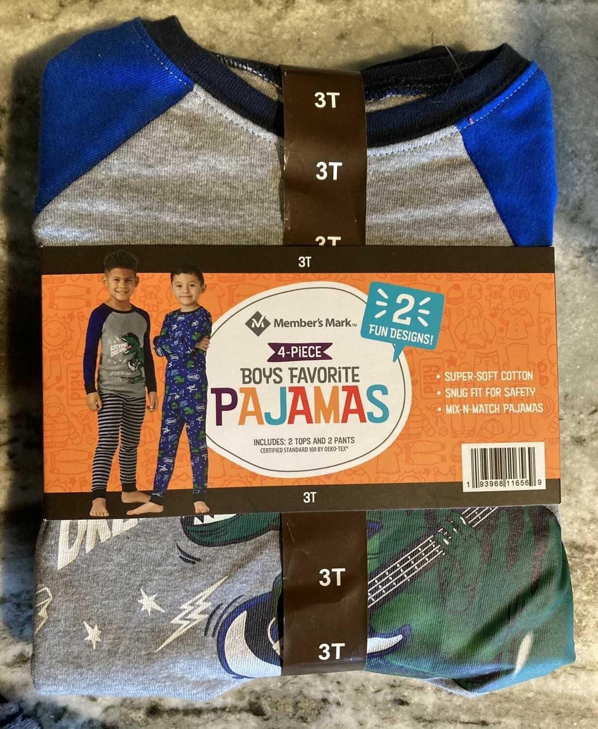 Dinosaur Pajamas Set (new) 