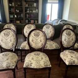 7 Dining chairs