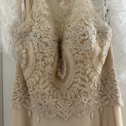 Champagne/Light Gold Dress 