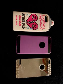 IPHONE PLUS PHONE CASES - 3 FOR $20 - WILL NOT SEPARATE