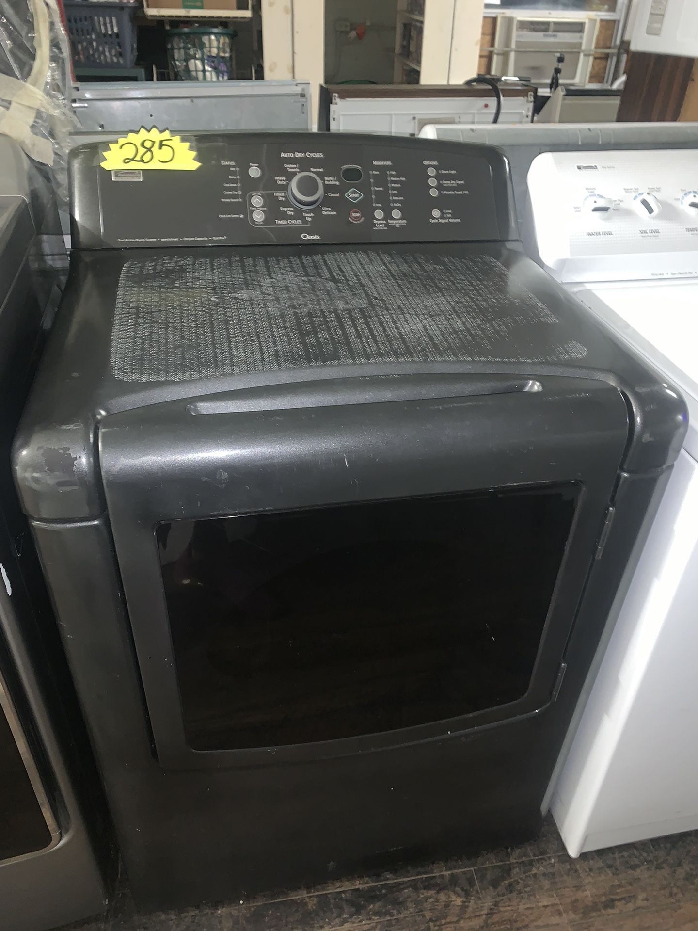 Black Kenmore Standard Dryer