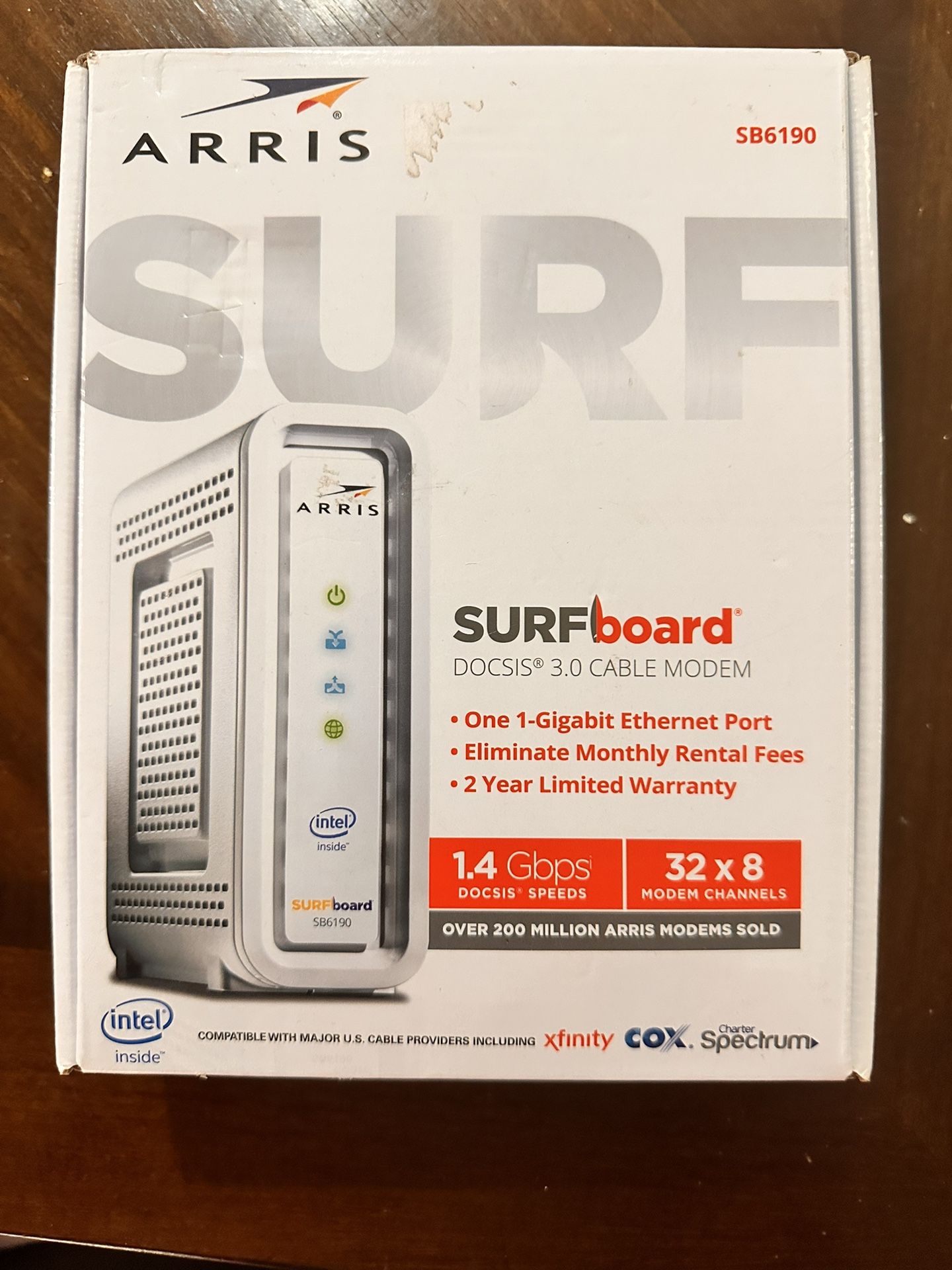 ARRIS Surfboard SB6190 Modem White