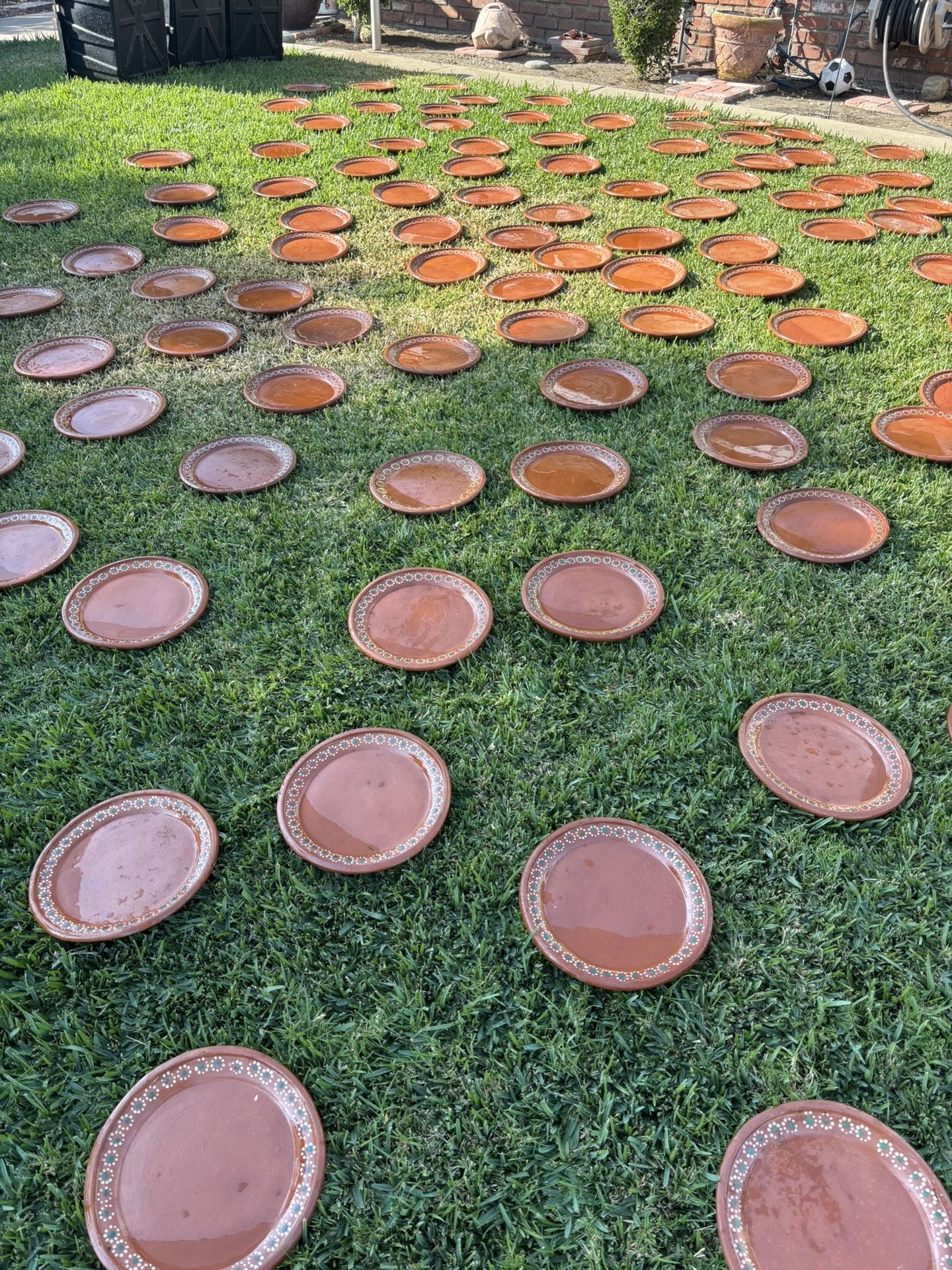 Platos De Barro / Terracotta Clay Plates
