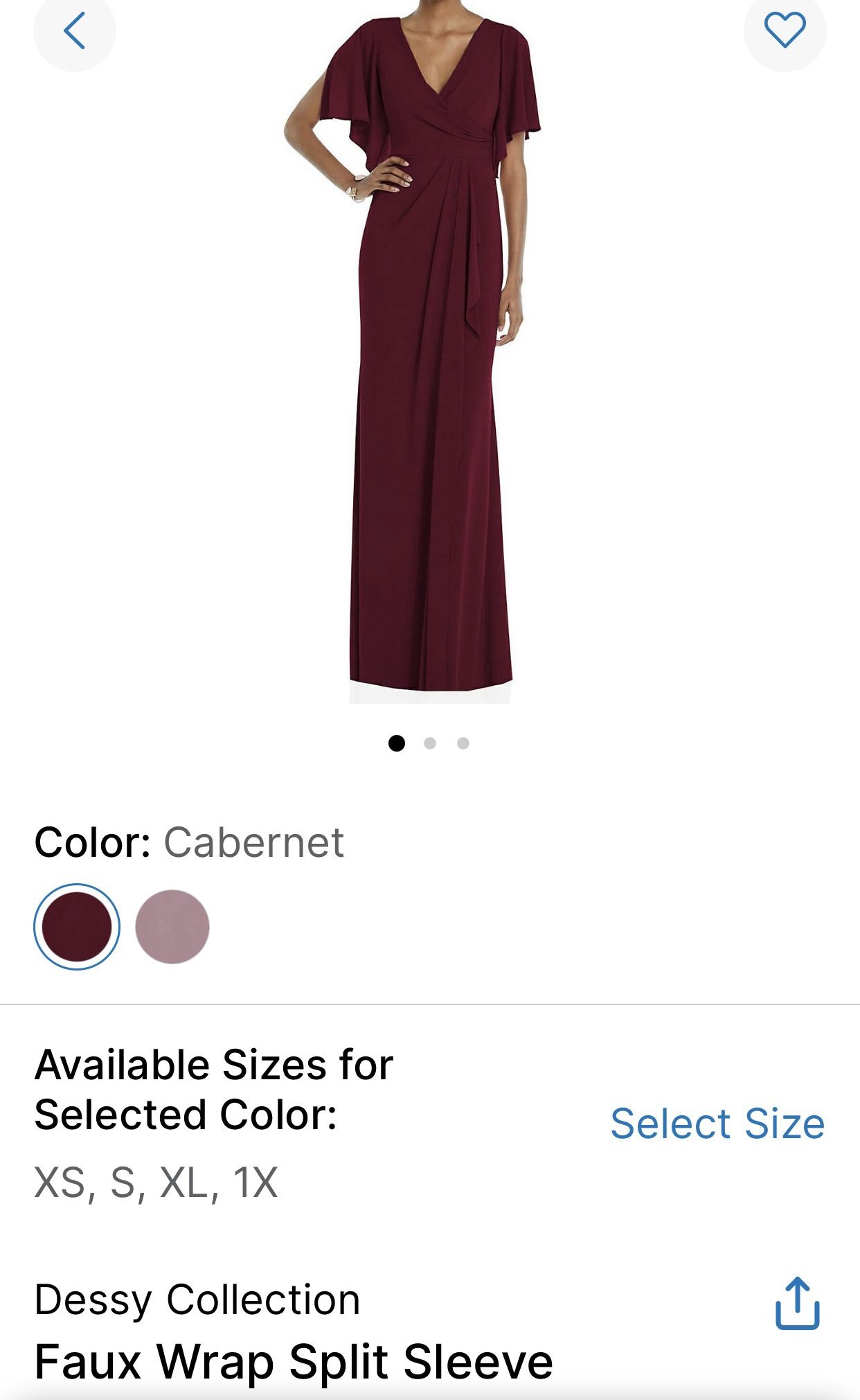 Dessy Collection Dress