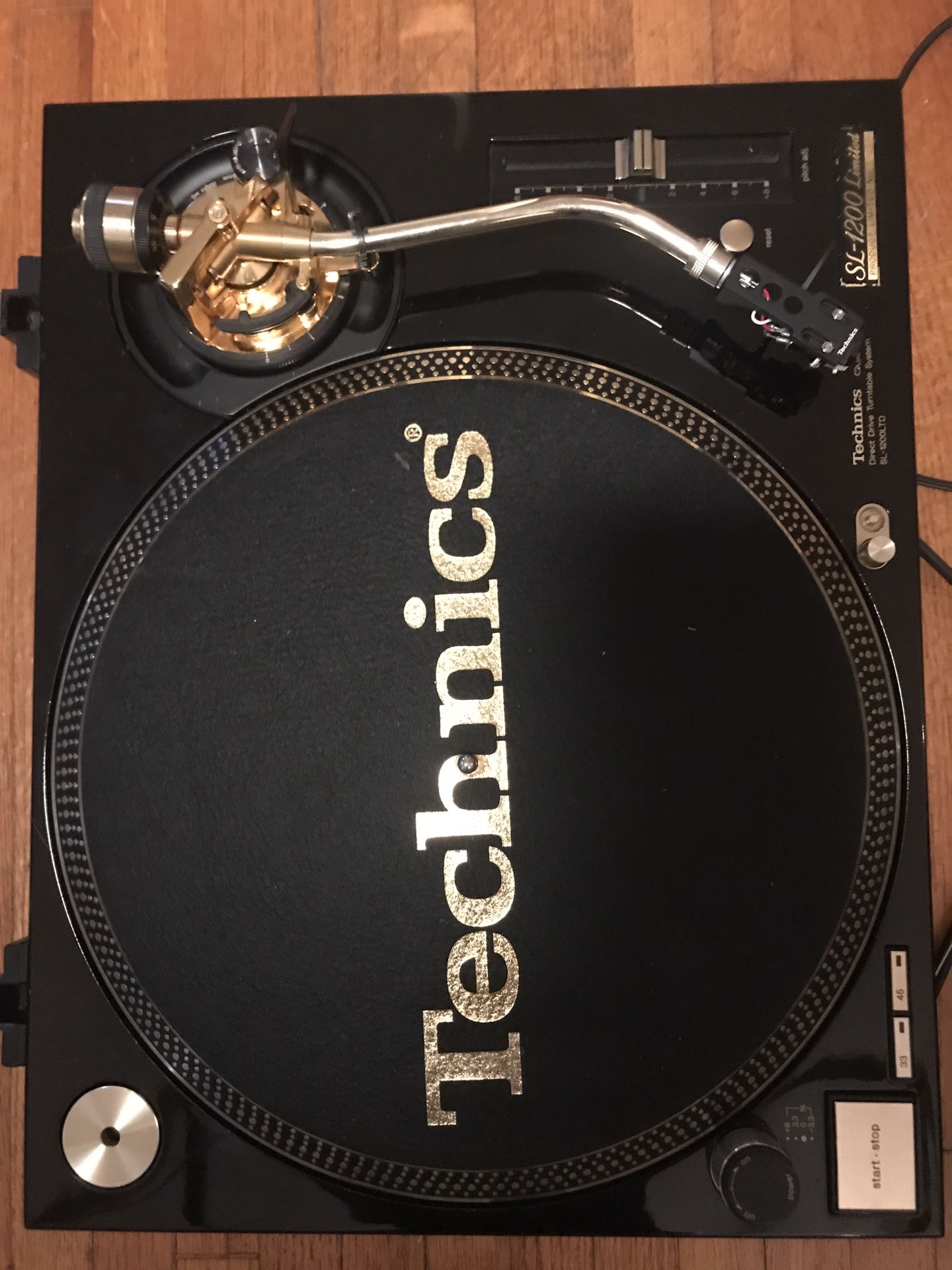 Technics SL-1200 24k Gold Limited Edition Turntables