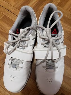 Reebok Lifer PR White Weightlifting Crossfit G14 Size 9