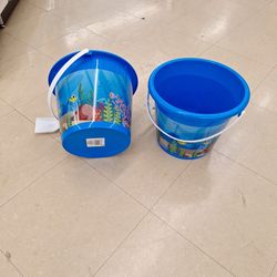 Under The Sea Buckets For Saying For Toys Or Even For Kids Snacks For The Beach Brand New