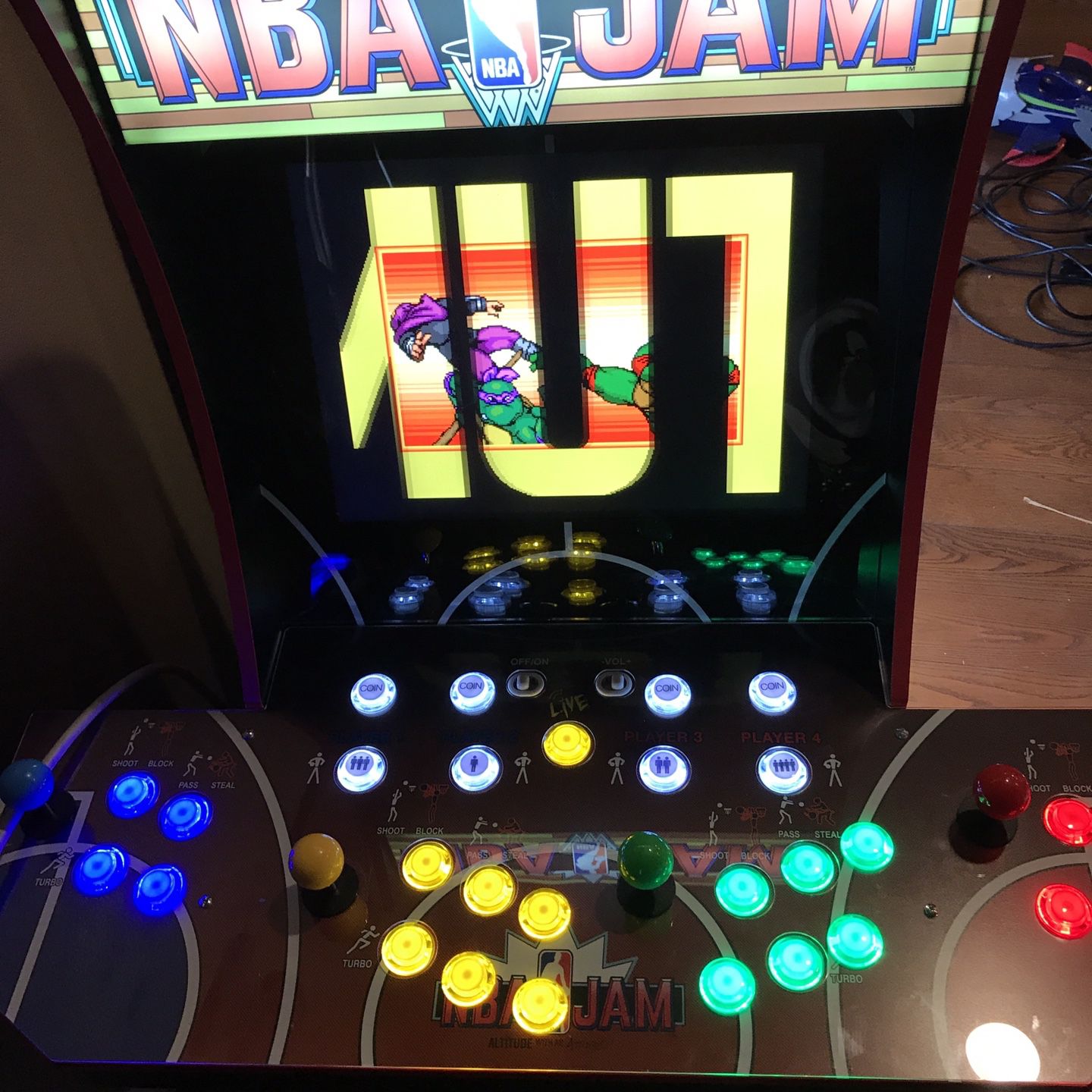 1up Arcade Nba Jam 8000 Games