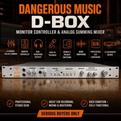 Dangerous Music D-BOX Monitor Controller & Analog Summing Mixer