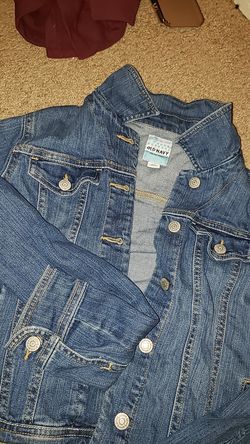 Old Navy Blue Jean Jacket size 16