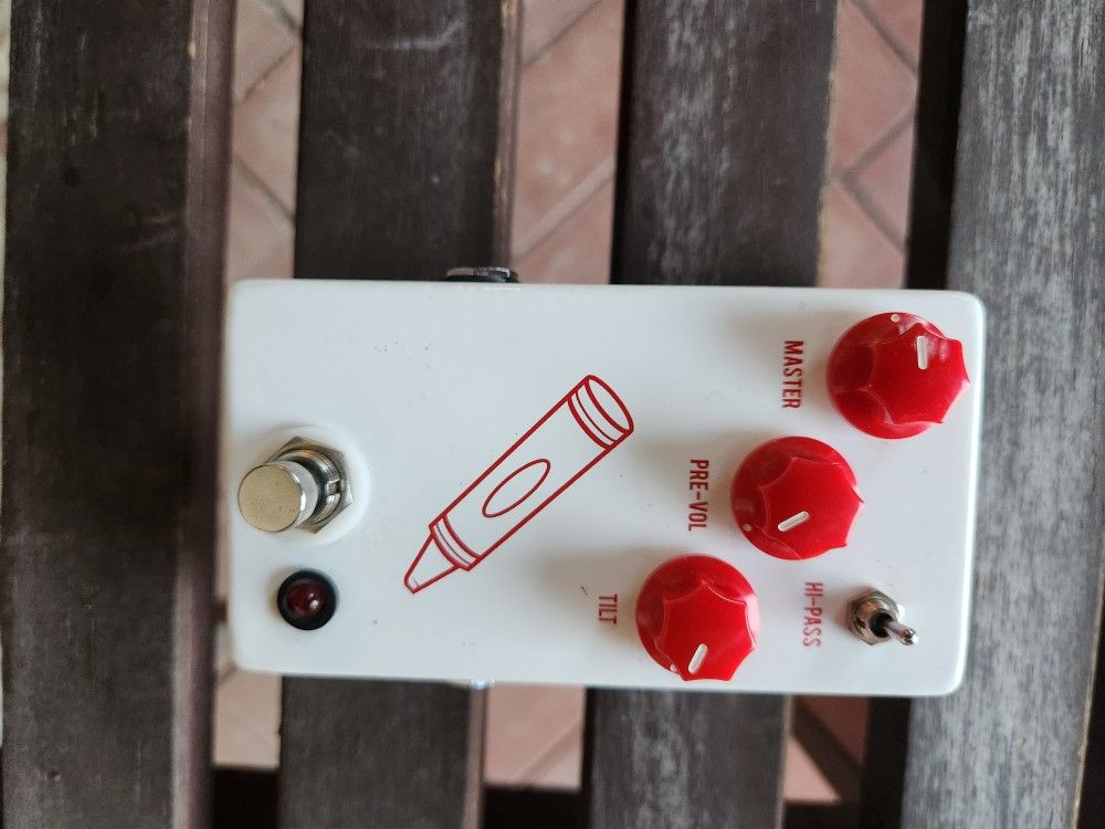 JHS Pedals Crayon Overdrive Fuzz Guitar FX Pedal Effects