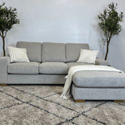 Gray Sectional Couch - Free Delivery 
