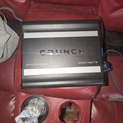 Crunch Amplifier 3000 Watts