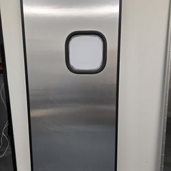 Restaurant kitchen swing door custom size 