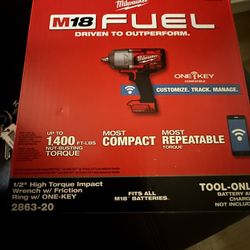 Milwaukee M18. Impact  1/2 ONE. KEY