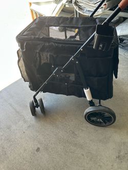 STROLLER, Cart, Pet, black, medium or large pets