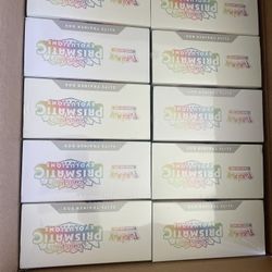 X2 Prismatic Evolutions Elite Trainer Boxes Case 