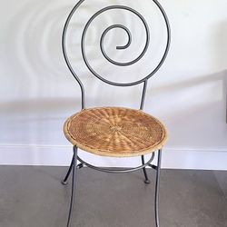 Metal Wicker Chair