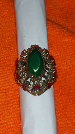 Genuine Emerald and Rubies