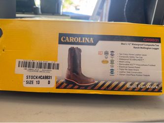 NEW CAROLINA WATERPROOF LOGGER BOOT