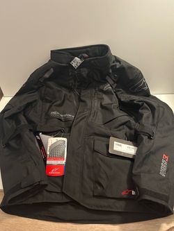 Andes V3 Drystar Motorcycle Jacket XXL Black