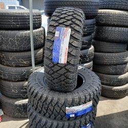 4 New Tires Installed/ 4 Llantas Nuevas Instaladas 285/70/17 MT Atlander Tires