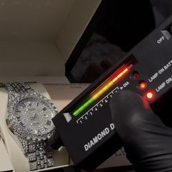 VVS Moissanite Men’s Luxury Watch