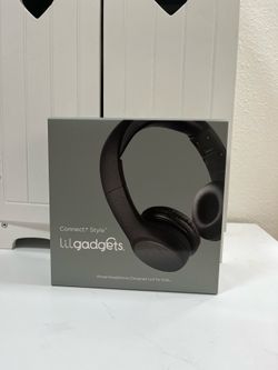 LilGadgets Connect+ Foldable Headphones New Black