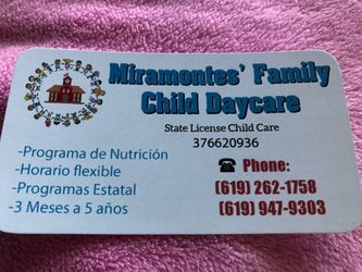 GUARDERÍA CON ESPACIOS DISPONIBLES PARA SUS BEBÉS. PARA INFORMACIÓN. LLAMAR A LOS TEL. ANOTADOS GRACIAS.
