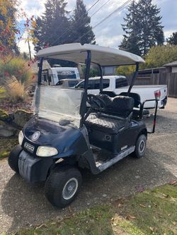 Gas golf cart