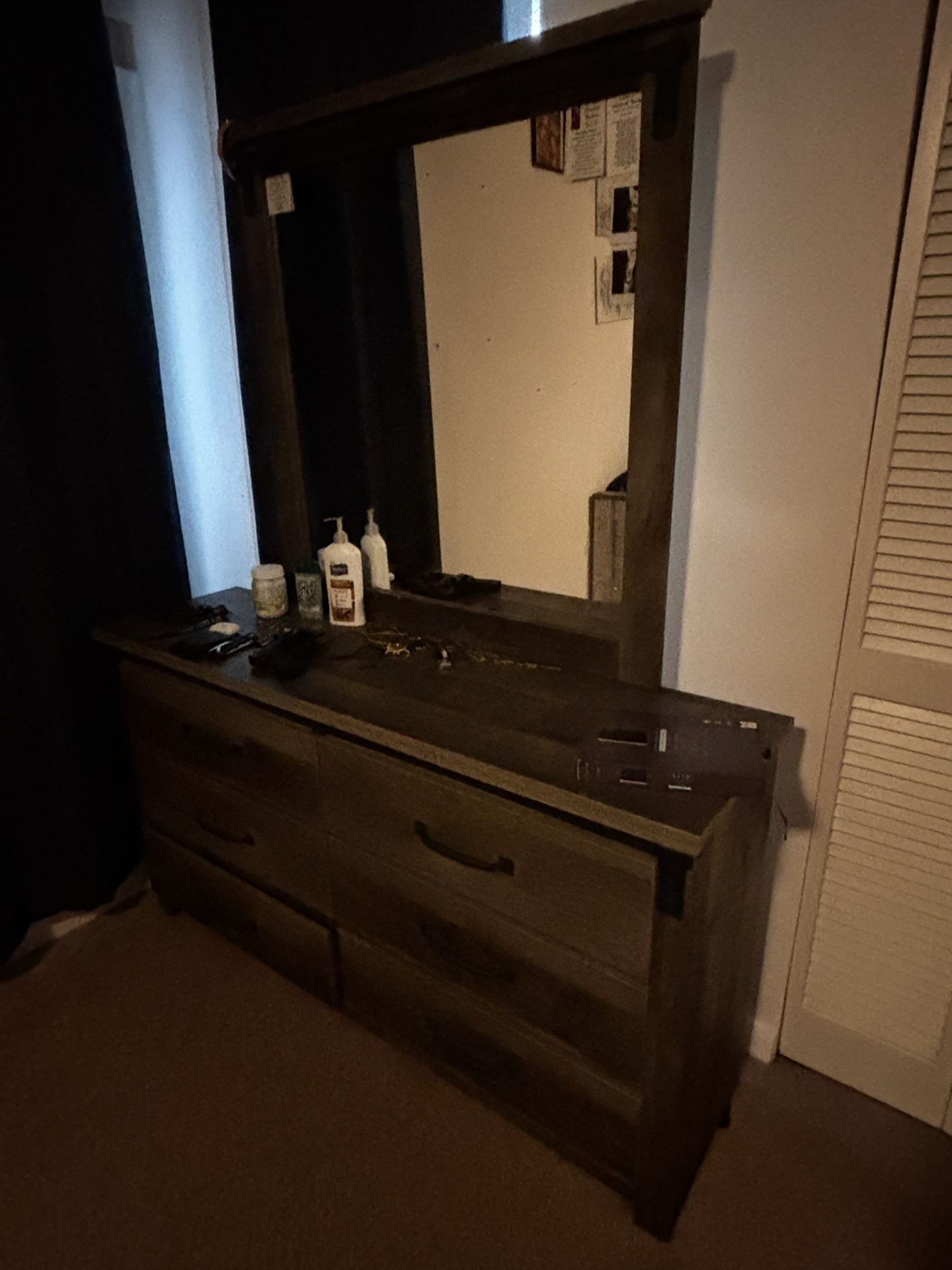 Dresser and vanity