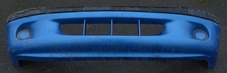 USED REF#M159 || 1997-2000 DODGE DAKOTA || FRONT METAL BUMPER COVER ONLY