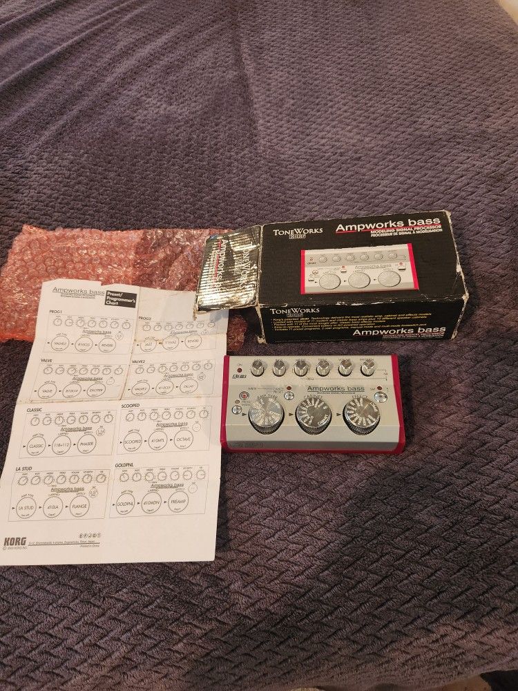 Ampworks Bass Modeling Signal Processor