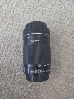 NEW Canon 55-250mm STM camera lens!