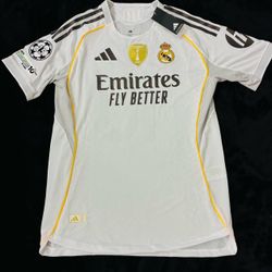 Real Madrid 25/26 Home kit Mbappe #10 Player Version Size L for Men