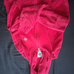 Juicy Couture Sit -red (Size Small )