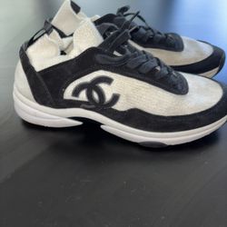 Wool Chanel Sneakers Size 40 