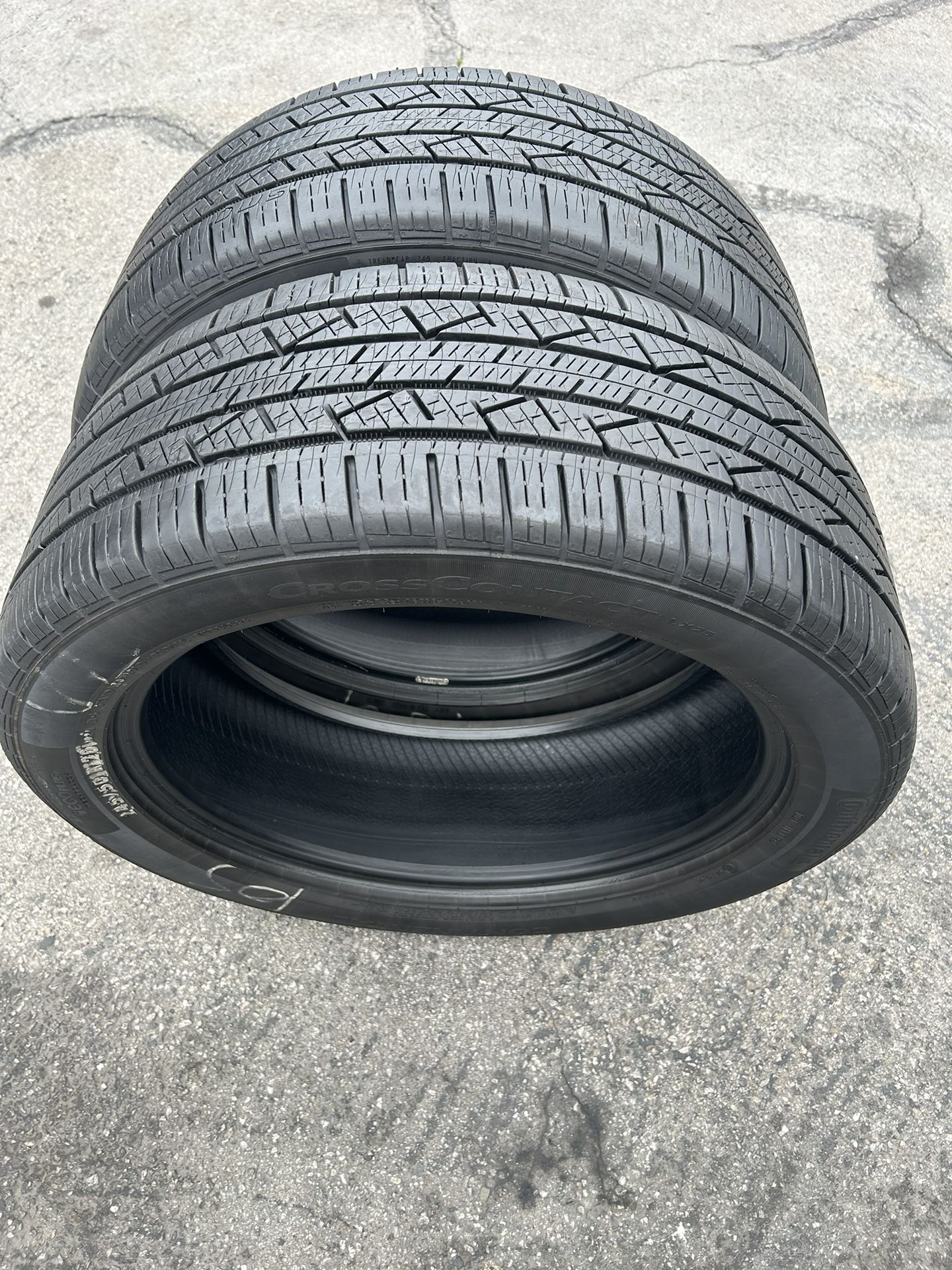 2. Tires. 245. 50. 20. Continental 