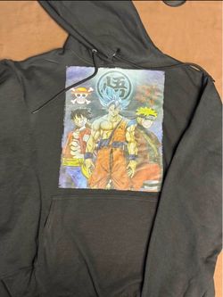 Anime Graphic Pullover Hoodie