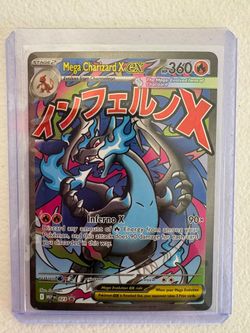 Pokémon TCG Mega Charizard X EX Phantasmal flames Promo.