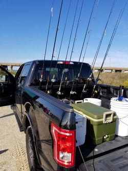 Fishing rod holder for truck bed for Sale in Houston, TX - OfferUp