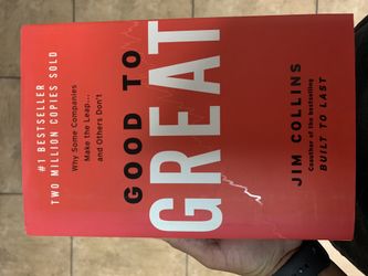 Good to great