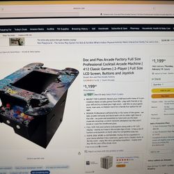 Doc And Pie Video Arcade Game