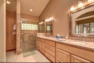 Vanity with double sinks - bathroom