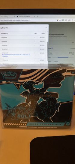 Black Bolt Elite Trainer Box
