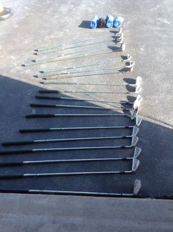 Golf clubs golf balls