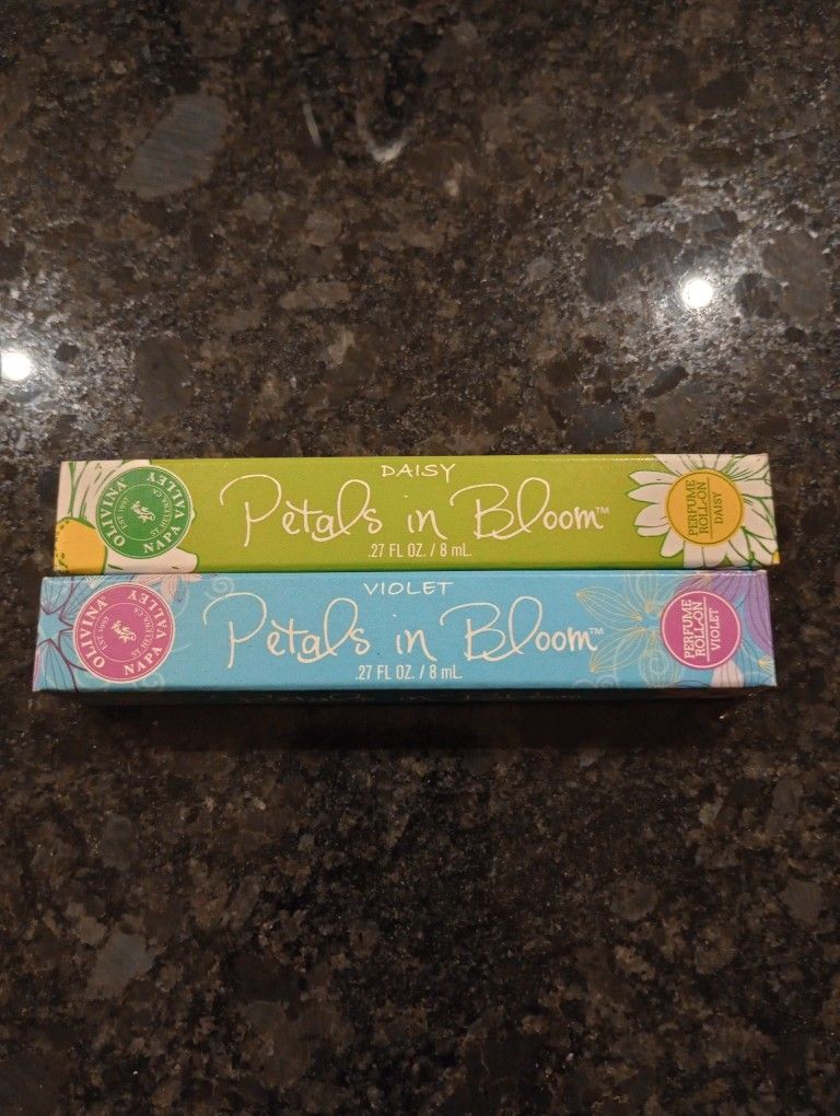 New. Petals In Bloom Roll On Perfume 
