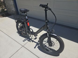 20" EBike folding step-through